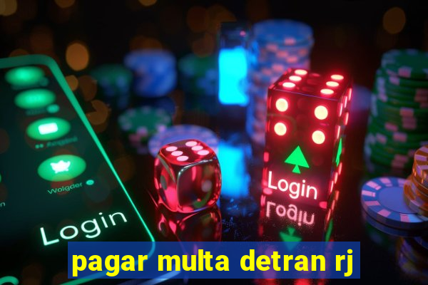 pagar multa detran rj